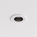 Astro Pinhole Slimline Round  Fixed Fire-Rated Bathroom Downlight in Matt White 1434001