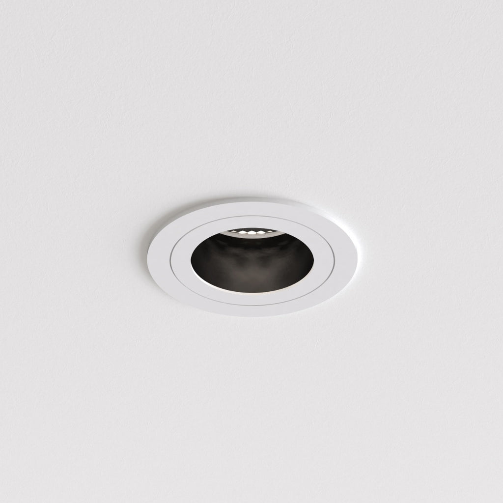 Astro Pinhole Slimline Round  Fixed Fire-Rated Bathroom Downlight in Matt White 1434001 - Pack of 12 £20.52 each