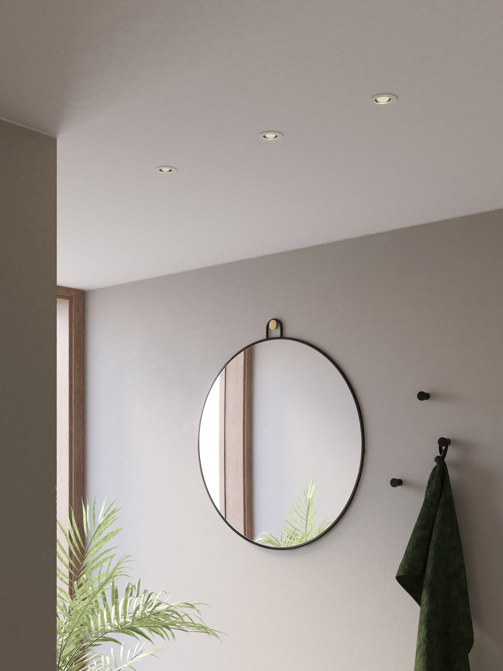 Astro Pinhole Slimline Round  Fixed Fire-Rated Bathroom Downlight in Matt White 1434001 - Pack of 12 £20.52 each