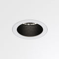 Astro Pinhole Slimline Round Fixed Flush Fire-Rated Bathroom Downlight in Matt White 1434007