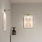 Astro Renoir 350 Picture Light in Matt Brushed Brass
