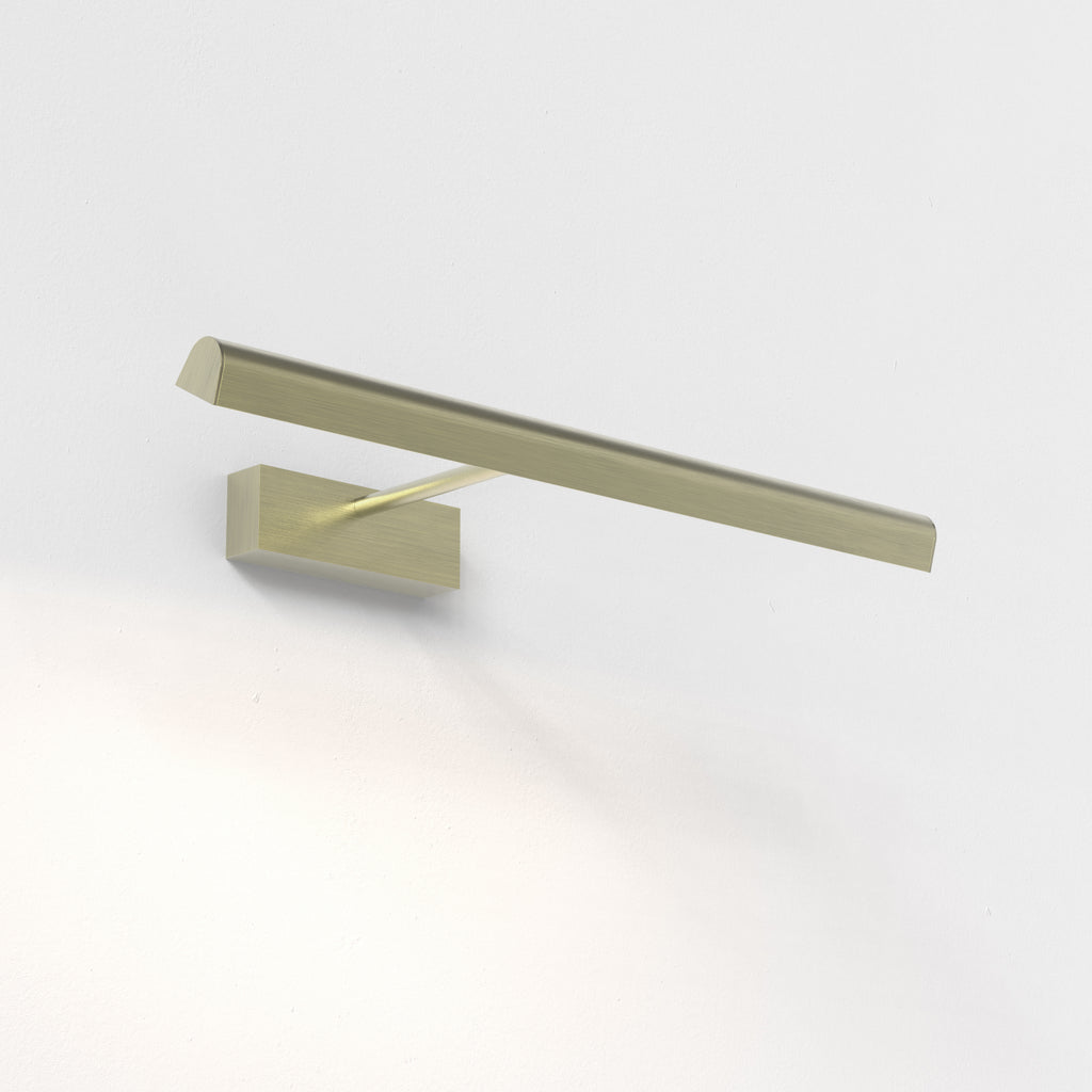 Astro Renoir 520 Picture Light in Matt Brushed Brass
