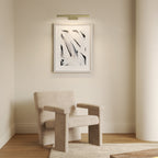Astro Renoir 520 Picture Light in Matt Brushed Brass