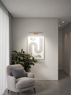 Astro Renoir 520 Picture Light in Matt Brushed Brass