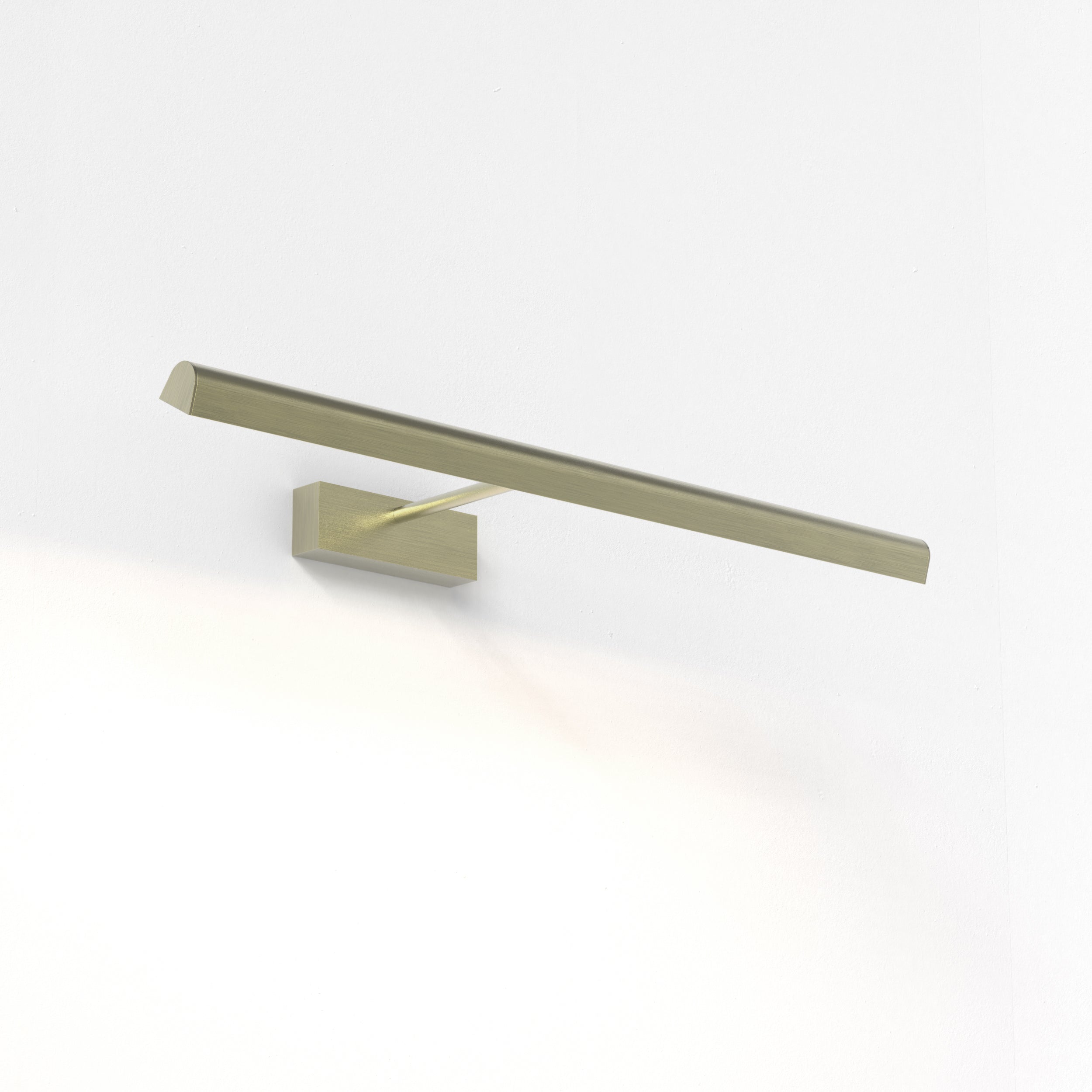 Astro Renoir 680 Picture Light in Matt Brushed Brass