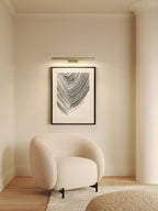 Astro Renoir 680 Picture Light in Matt Brushed Brass