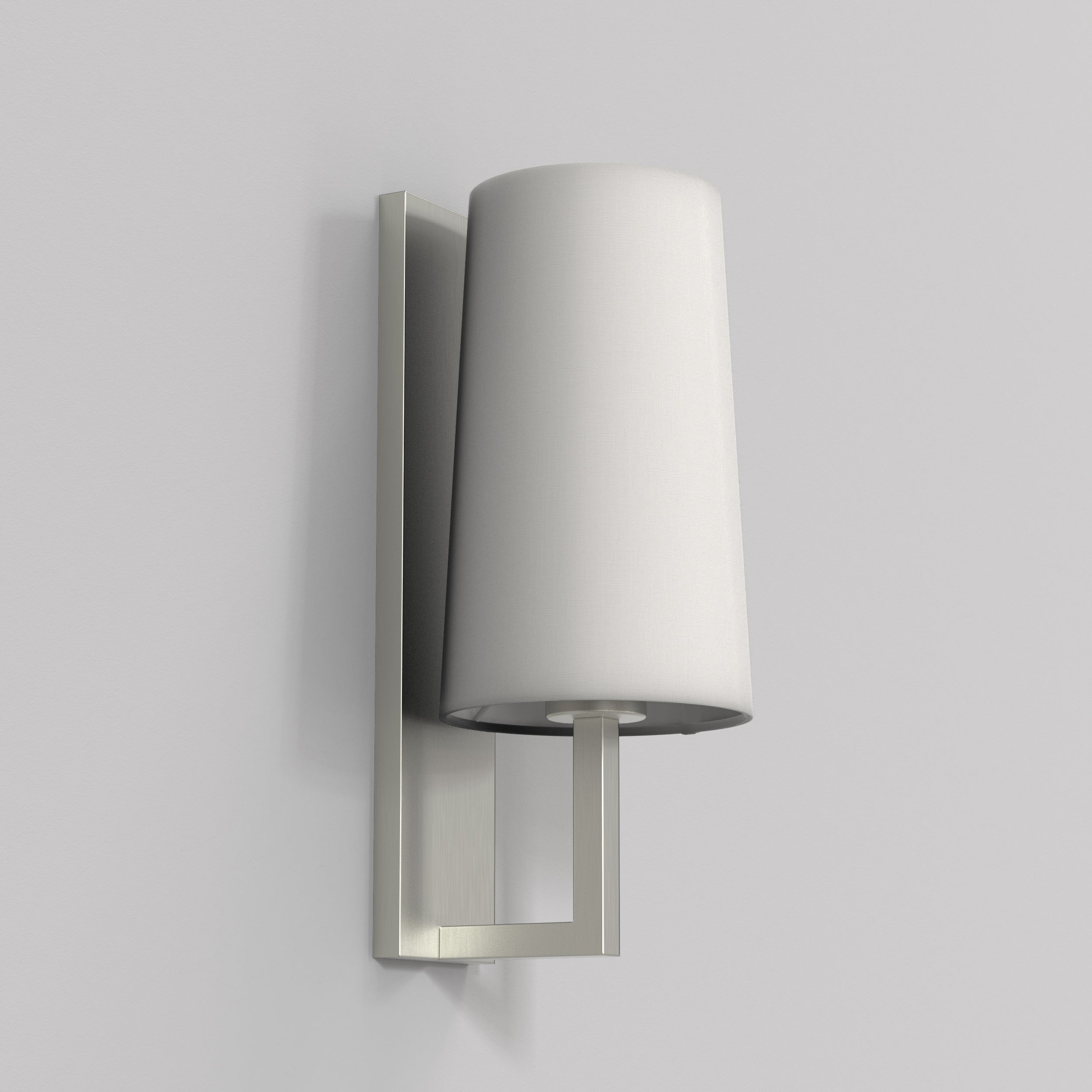 Astro Riva 350 Bathroom Wall Light in Matt Nickel