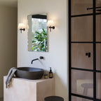 Astro Roma Bathroom Wall Light in Matt Black