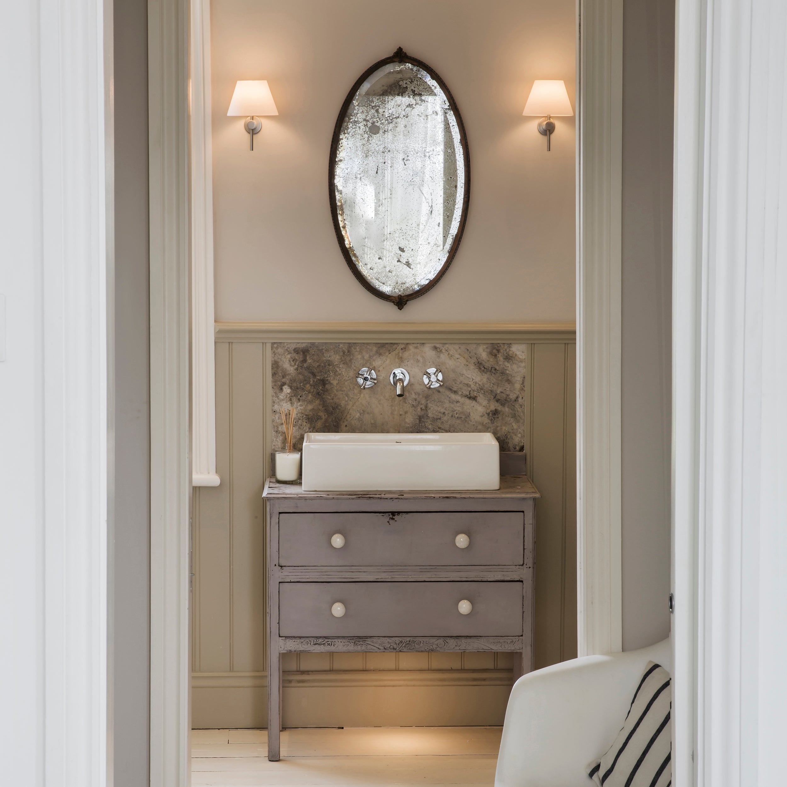 Astro Roma Bathroom Wall Light in Polished Chrome