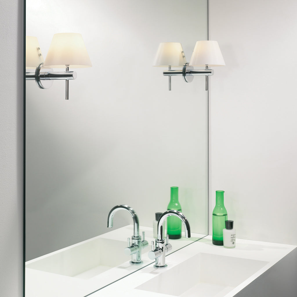 Astro Roma Bathroom Wall Light in Polished Chrome