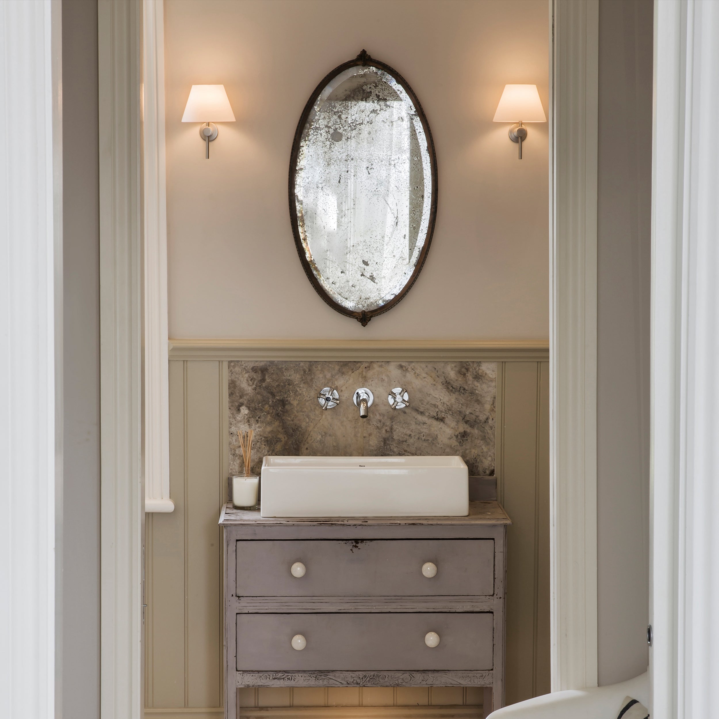 Astro Roma Bathroom Wall Light in Polished Chrome