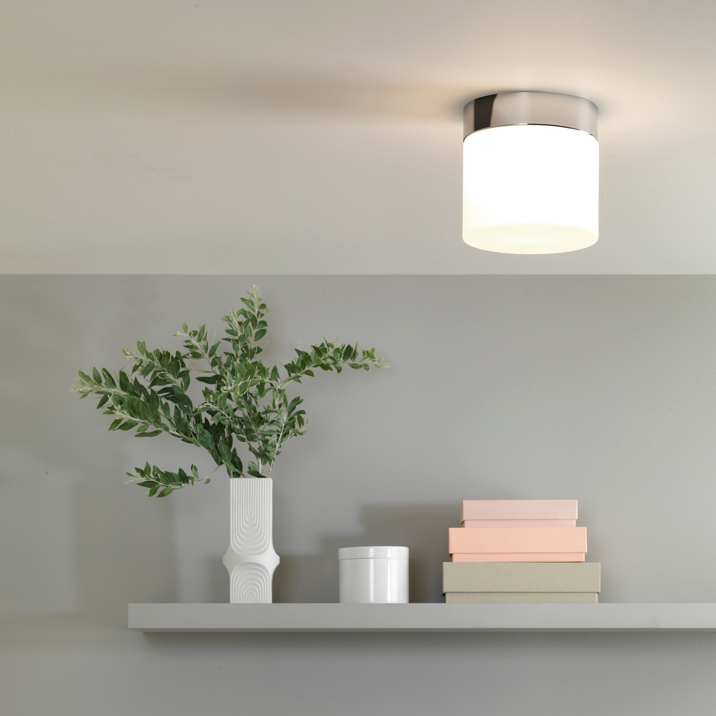 Astro Sabina Bathroom Ceiling Light in Polished Chrome
