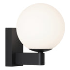 Astro Sagara Bathroom Wall Light in Matt Black