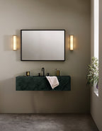 Astro Salerno Outdoor Wall Light in Natural Brass