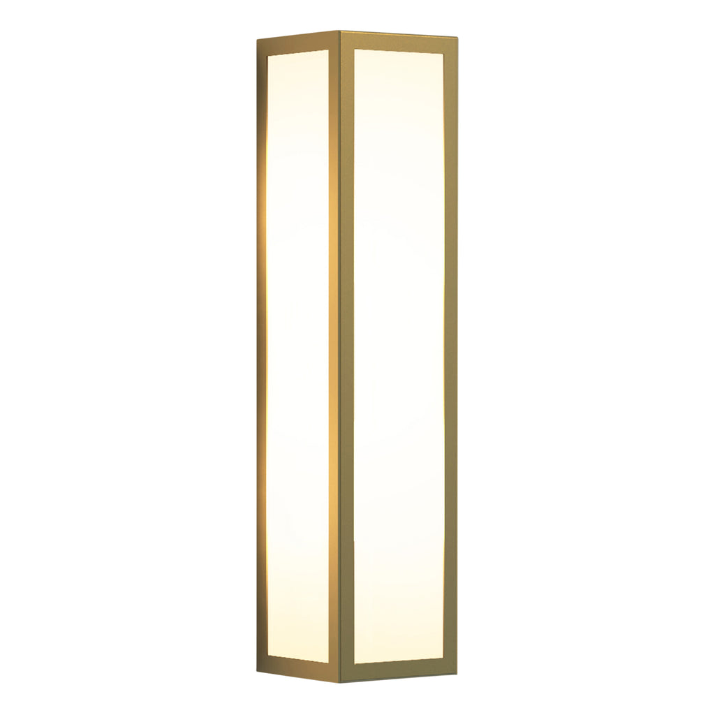 Astro Salerno Outdoor Wall Light in Natural Brass