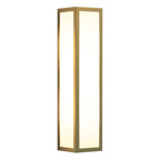 Astro Salerno Outdoor Wall Light in Natural Brass