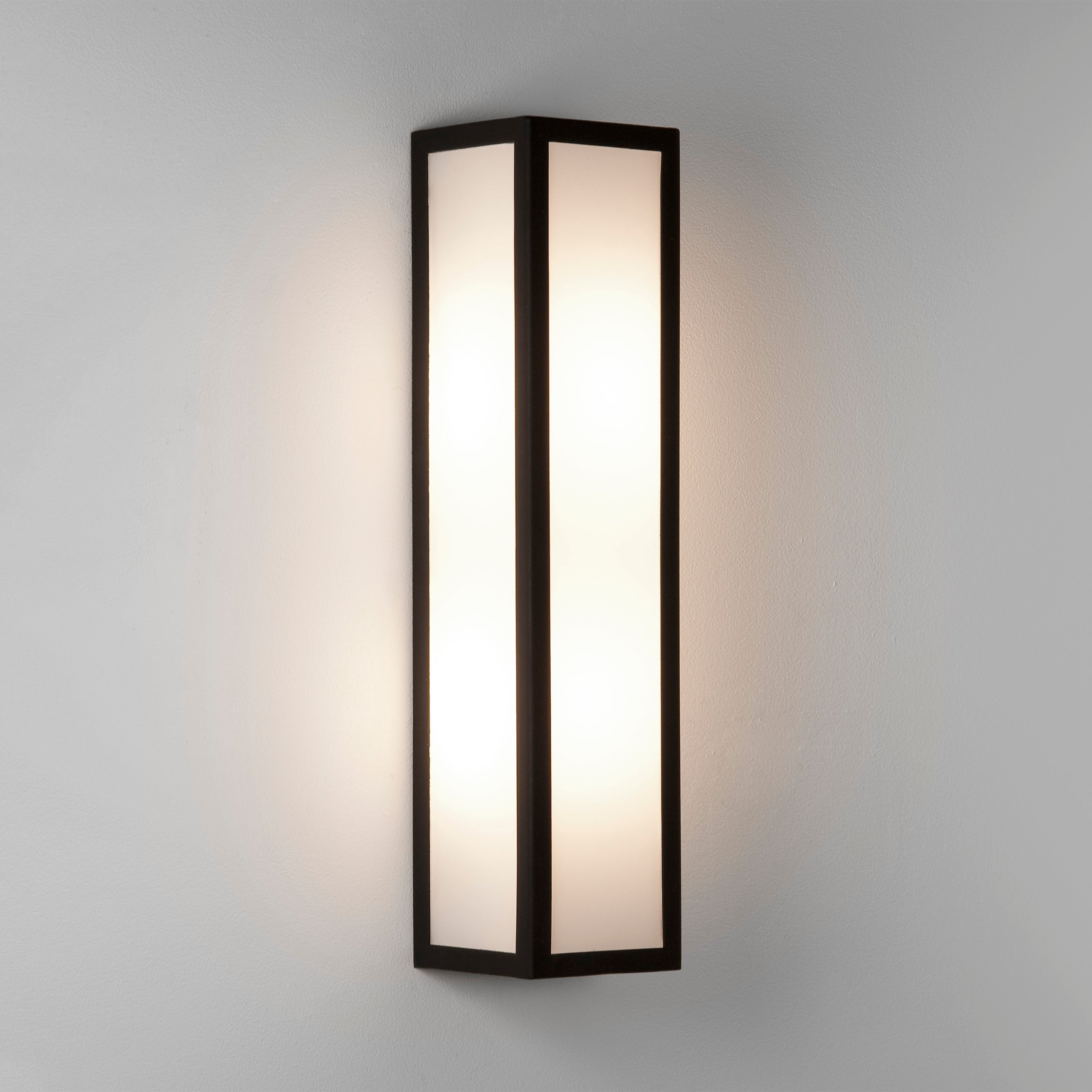 Astro Salerno Outdoor Wall Light in Textured Black