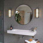 Astro Salerno Outdoor Wall Light in Textured Black