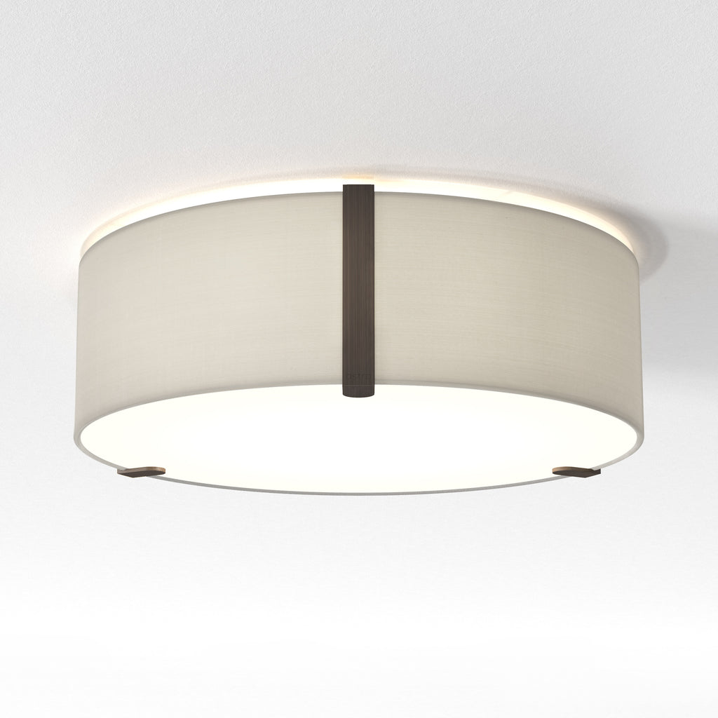 Astro Salina 400 Ceiling Light in Putty Fabric