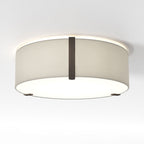Astro Salina 400 Ceiling Light in Putty Fabric