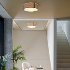 Astro Salina 400 Ceiling Light in Putty Fabric