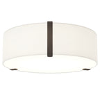 Astro Salina 400 Ceiling Light in White Fabric