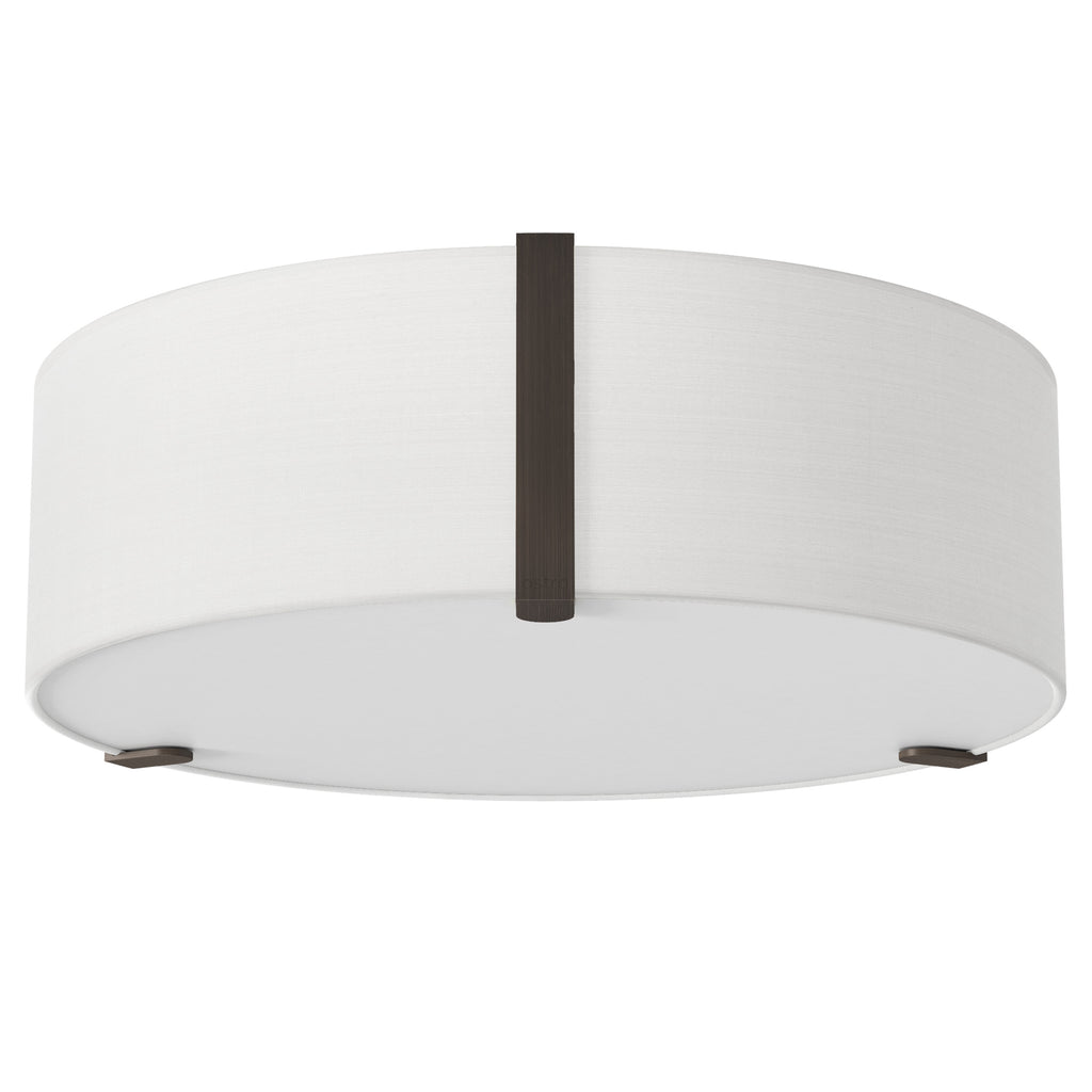 Astro Salina 400 Ceiling Light in White Fabric
