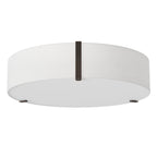 Astro Salina 550 Ceiling Light in White Fabric