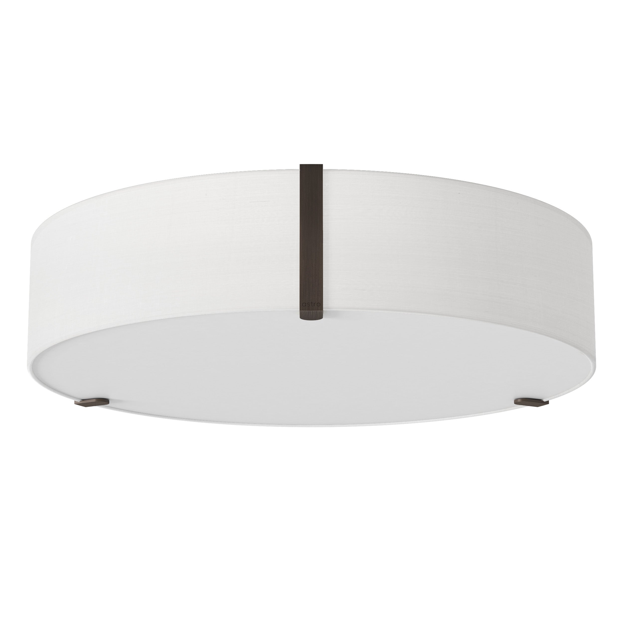 Astro Salina 550 Ceiling Light in White Fabric