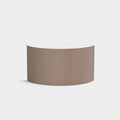 Astro Semi Drum Medium Table Lamp in Oyster