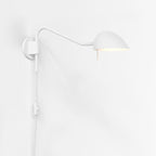 Astro Serge Plug-In Reading Light in Matt White