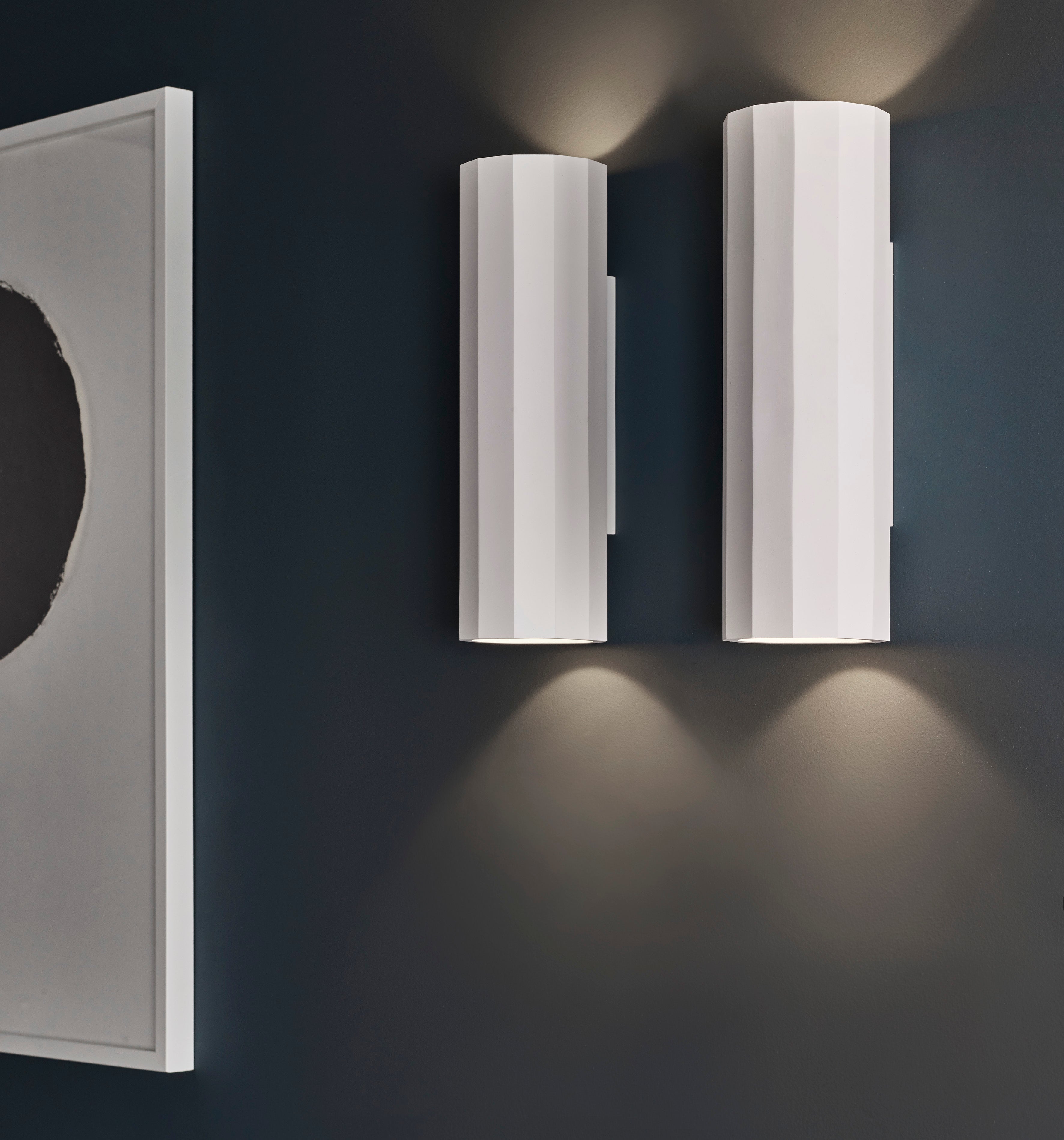 Astro Shadow 300 Wall Light in Plaster