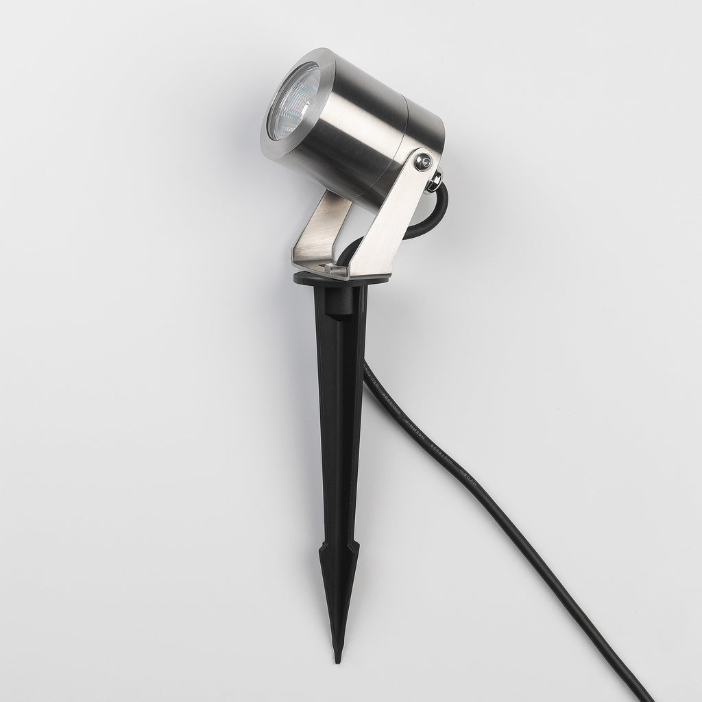 Astro Skye Coastal Spike Spot Ground Light in Brushed Stainless Steel IP65 - DRIVER REQUIRED