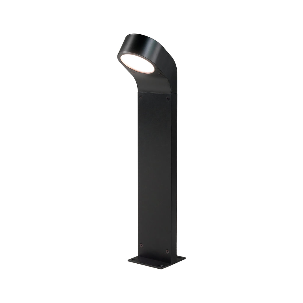 Astro Soprano Outdoor Bollard in Textured Black