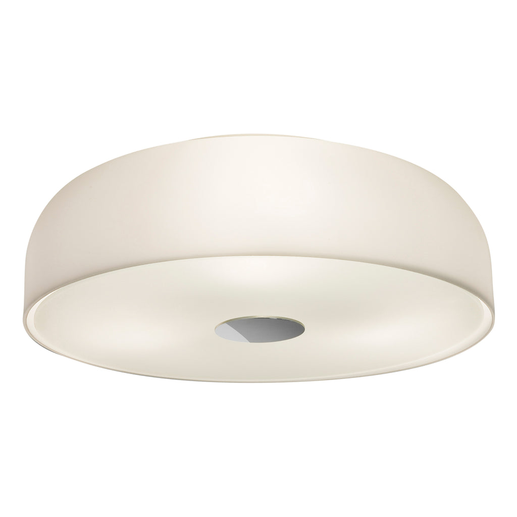 Astro Syros Bathroom Ceiling Light in White Glass