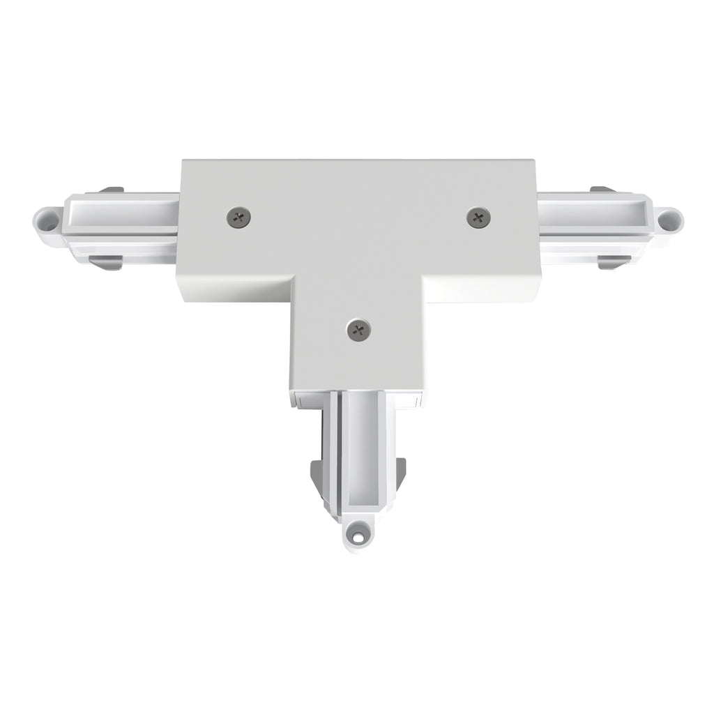 Astro T Connector Left Farside Earth Track in Matt White