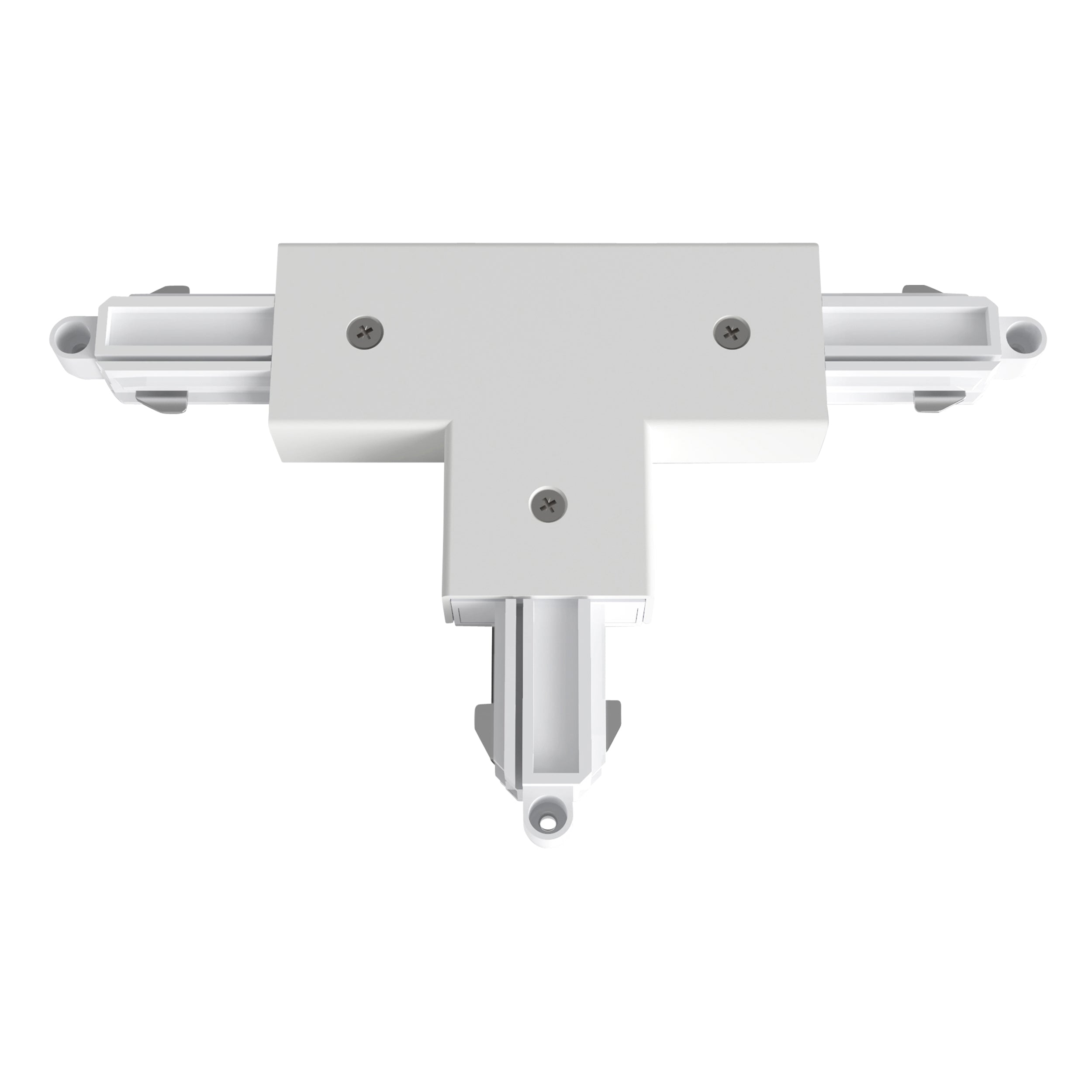 Astro T Connector Left Farside Earth Track in Matt White