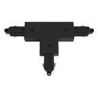 Astro T Connector Left Nearside Earth Track in Matt Black