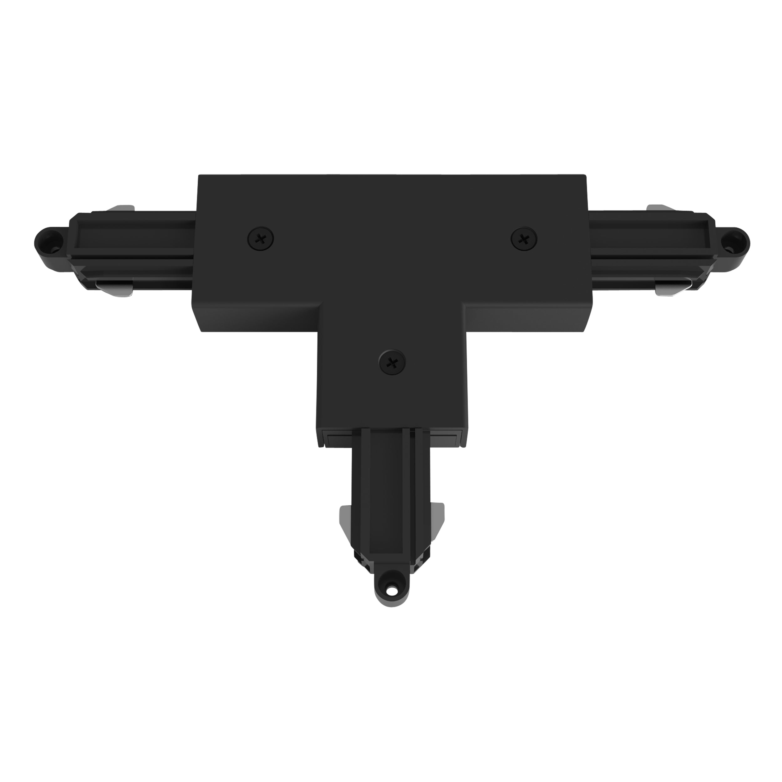 Astro T Connector Left Nearside Earth Track in Matt Black