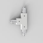 Astro T Connector Left Nearside Earth Track in Matt White