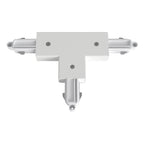Astro T Connector Left Nearside Earth Track in Matt White
