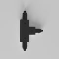 Astro T Connector Right Farside Earth Track in Matt Black