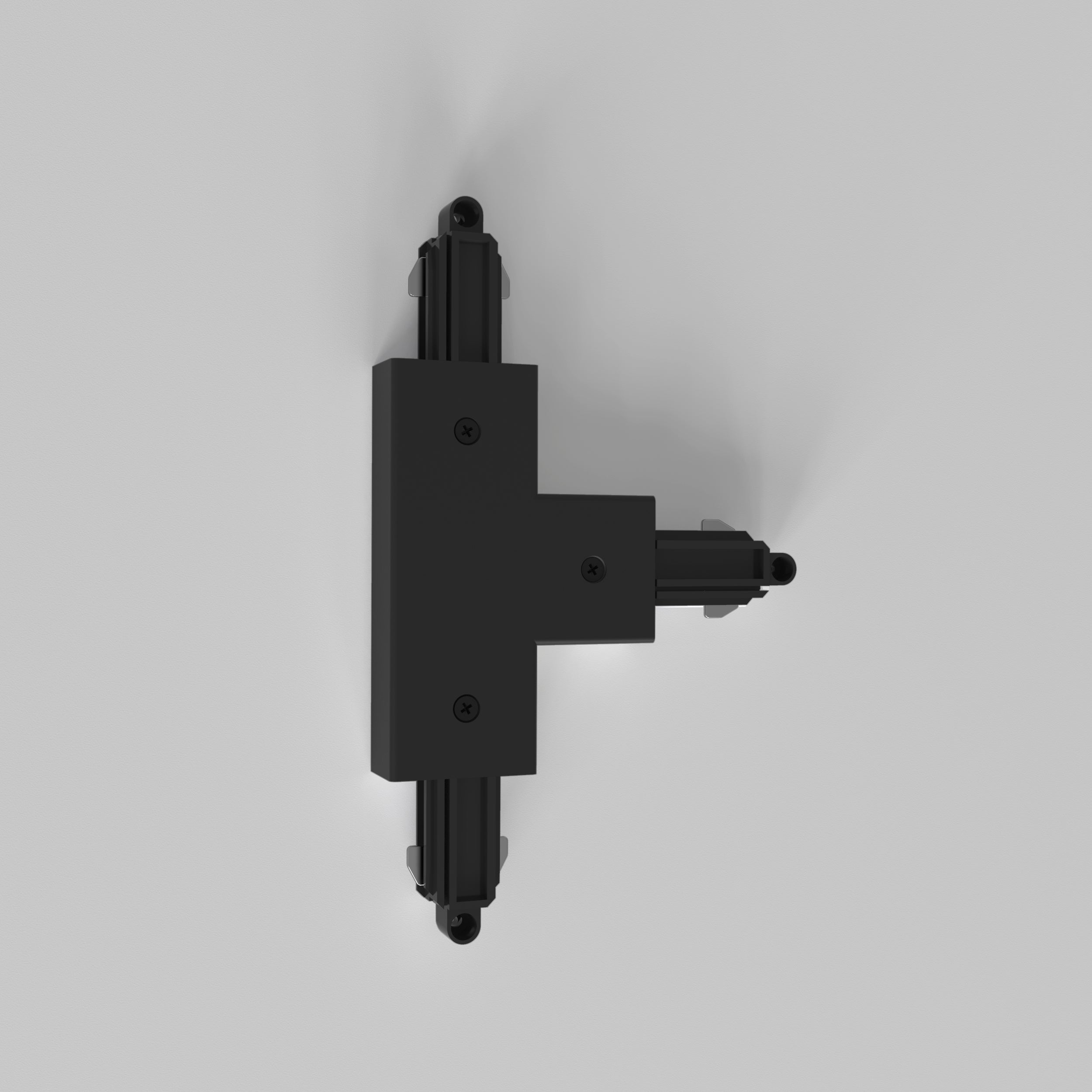 Astro T Connector Right Nearside Earth Track in Matt Black