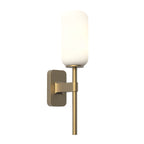 Astro Tacoma 1 Light Bathroom Wall Light in Antique Brass without Shade
