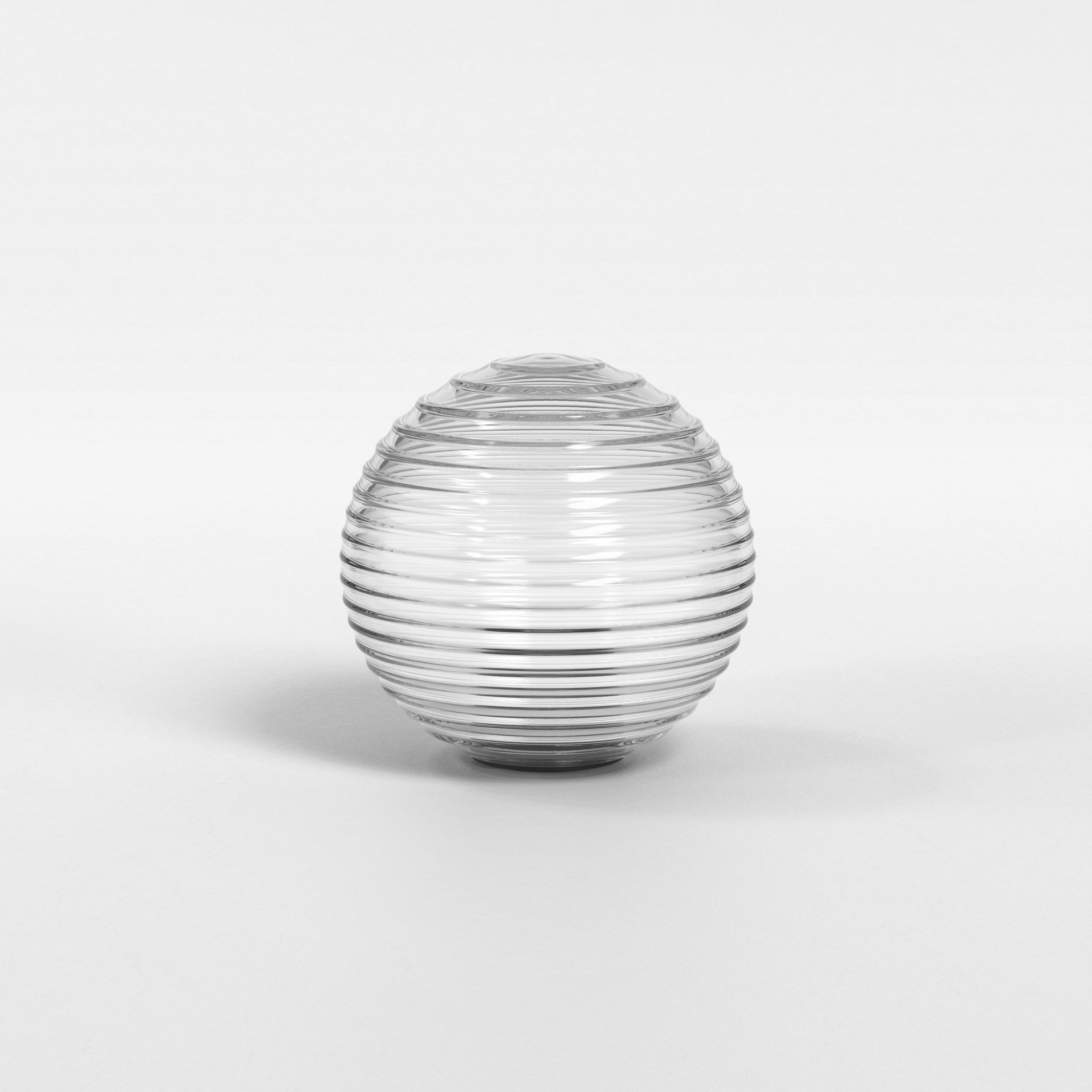 Astro Tacoma 503 Ribbed Glass Shade in Clear