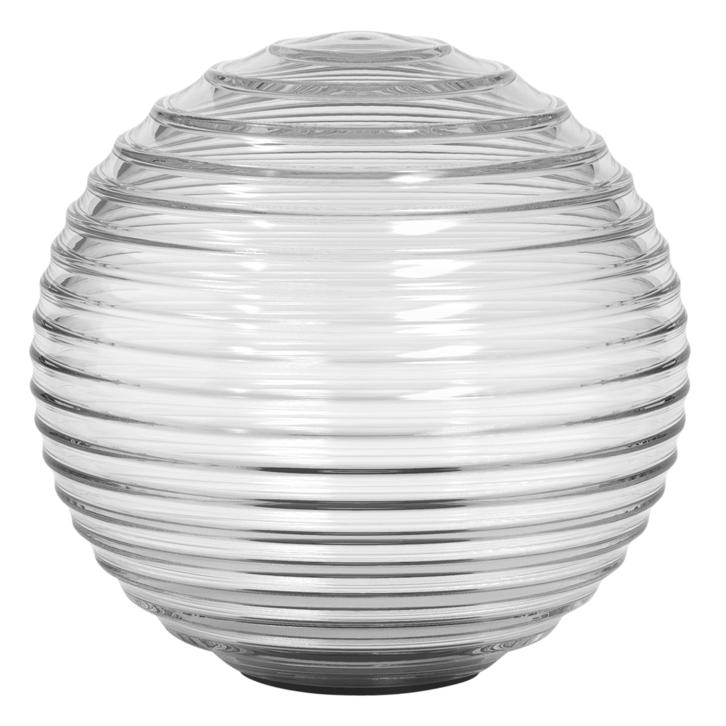Astro Tacoma 503 Ribbed Glass Shade in Clear
