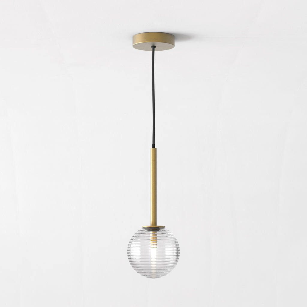 Astro Tacoma Pendant Light in Antique Brass REQUIRES SHADE