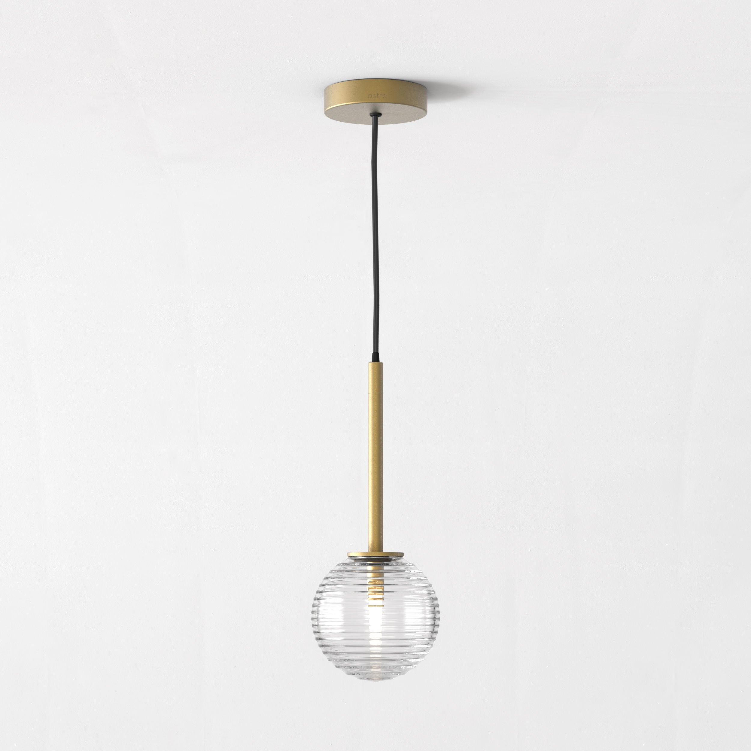 Astro Tacoma Pendant Light in Antique Brass REQUIRES SHADE