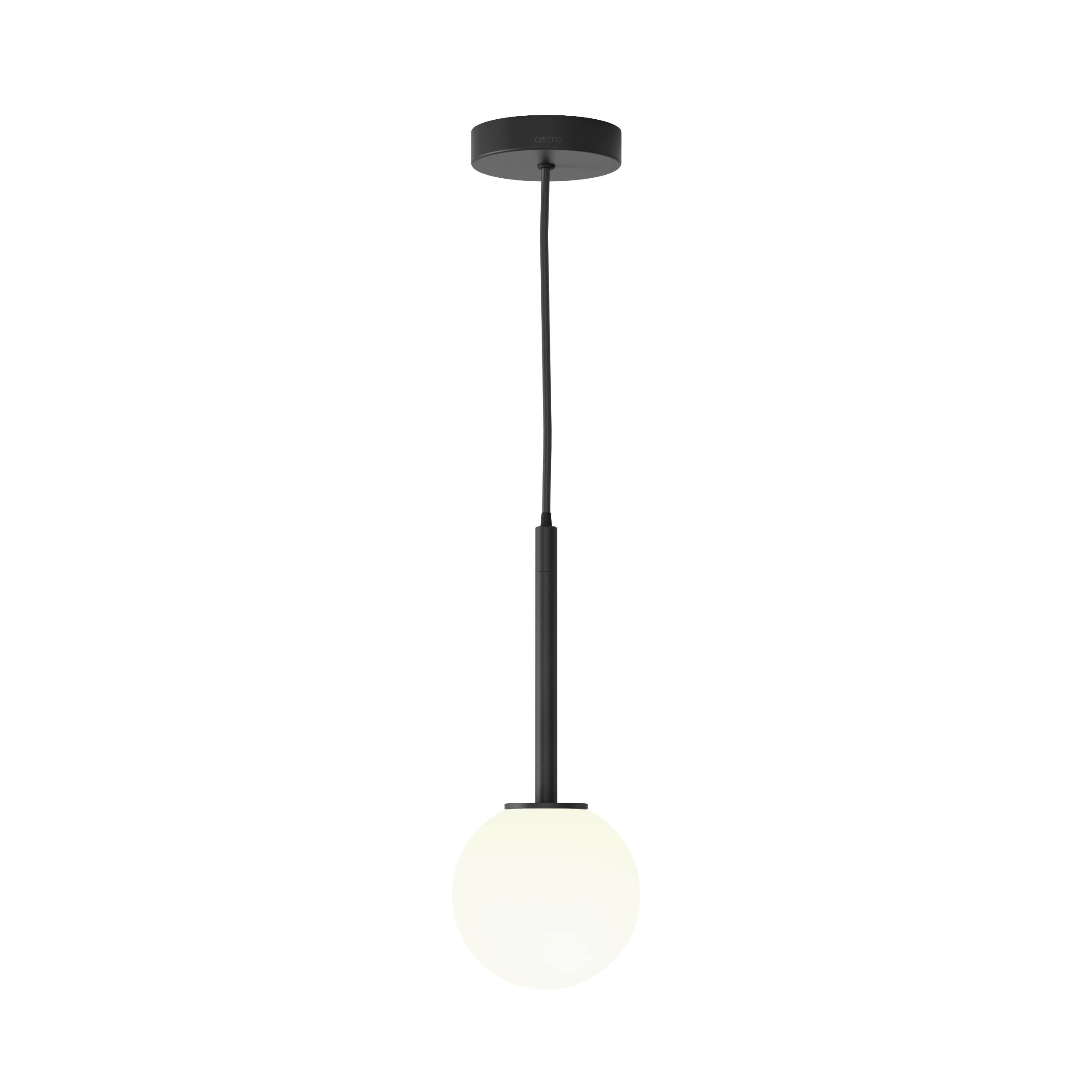 Astro Tacoma Pendant Light in Matt Black REQUIRES SHADE