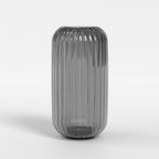 Astro Tacoma Reed Ribbed Glass Shade in Smoke